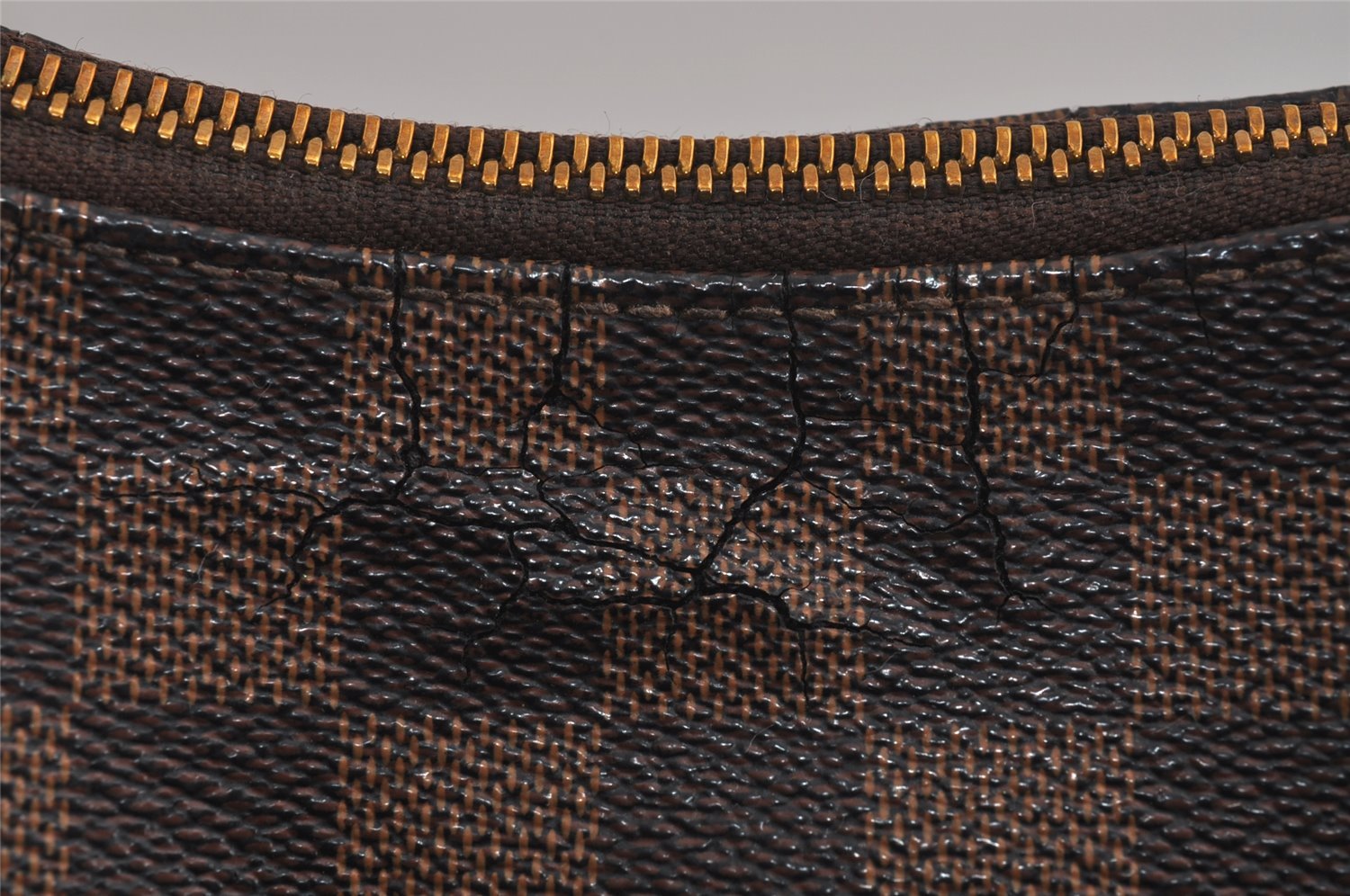 Authentic Louis Vuitton Damier Bloomsbury PM Shoulder Cross Bag N42251 LV 4147J