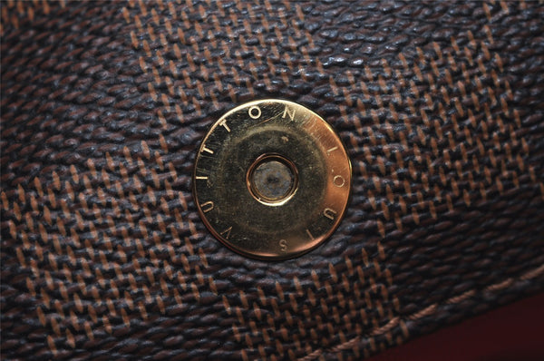 Authentic Louis Vuitton Damier Bloomsbury PM Shoulder Cross Bag N42251 LV 4147J