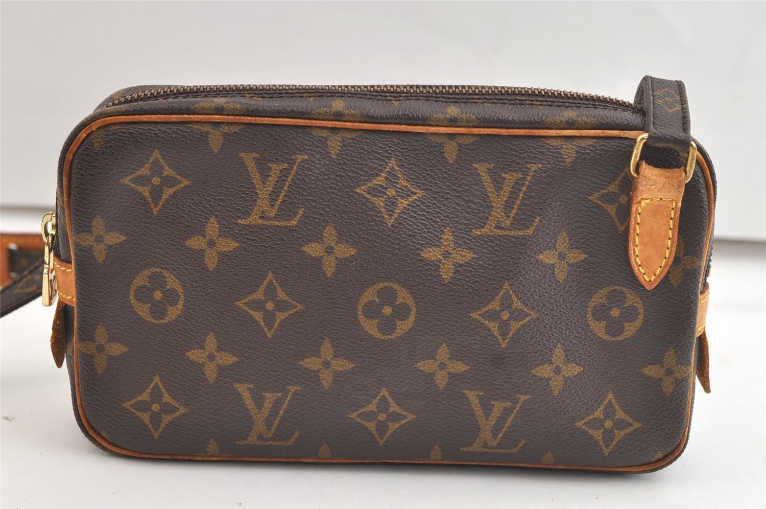 Auth Louis Vuitton Monogram Marly Bandouliere Shoulder Cross Bag M51828 LV 4147K