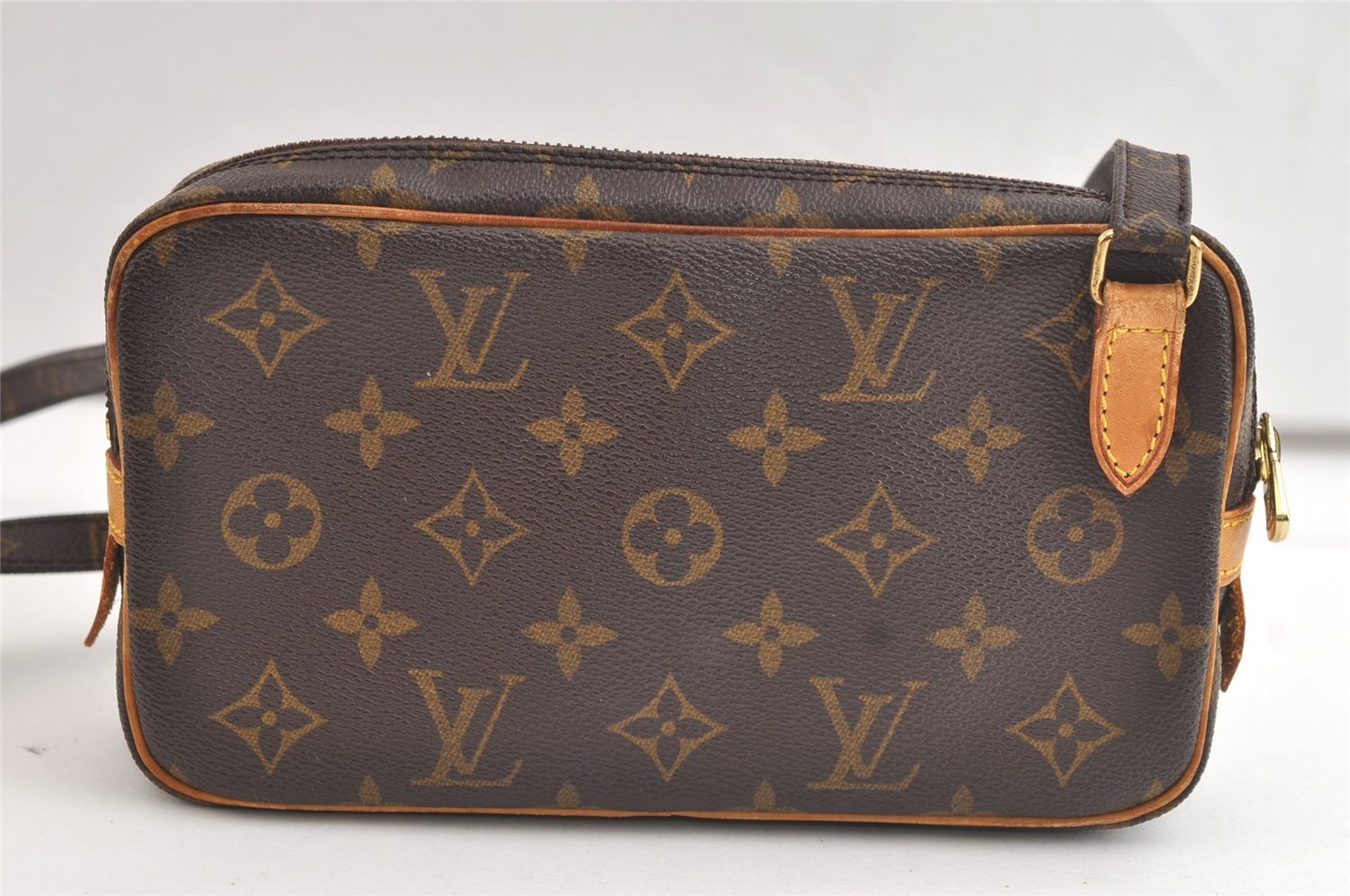 Auth Louis Vuitton Monogram Marly Bandouliere Shoulder Cross Bag M51828 LV 4147K