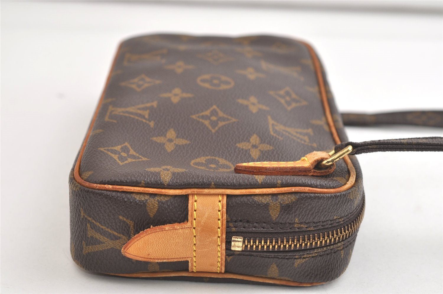 Auth Louis Vuitton Monogram Marly Bandouliere Shoulder Cross Bag M51828 LV 4147K