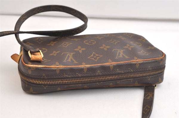 Auth Louis Vuitton Monogram Marly Bandouliere Shoulder Cross Bag M51828 LV 4147K