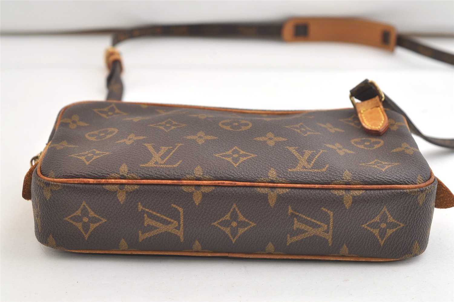 Auth Louis Vuitton Monogram Marly Bandouliere Shoulder Cross Bag M51828 LV 4147K