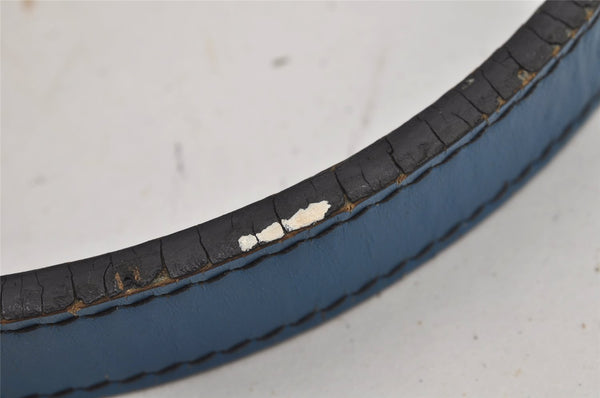 Authentic Louis Vuitton Epi Petit Noe Shoulder Drawstring Bag M44105 Blue 4148J