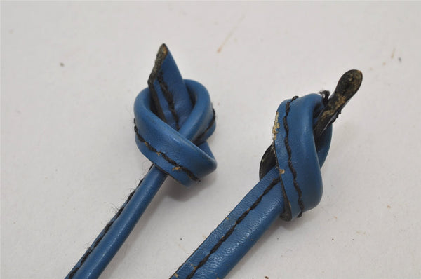 Authentic Louis Vuitton Epi Petit Noe Shoulder Drawstring Bag M44105 Blue 4148J