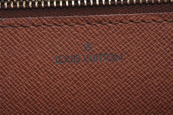 Authentic Louis Vuitton Epi Serviette Conseiller Briefcase Brown M54428 LV 4149J