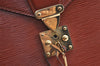 Authentic Louis Vuitton Epi Serviette Conseiller Briefcase Brown M54428 LV 4149J