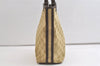 Authentic GUCCI Sherry Line Shoulder Tote Bag GG Canvas Leather Beige 4149K