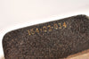 Authentic GUCCI Web Sherry Line Shoulder Bag GG PVC Leather Brown Junk 4150K