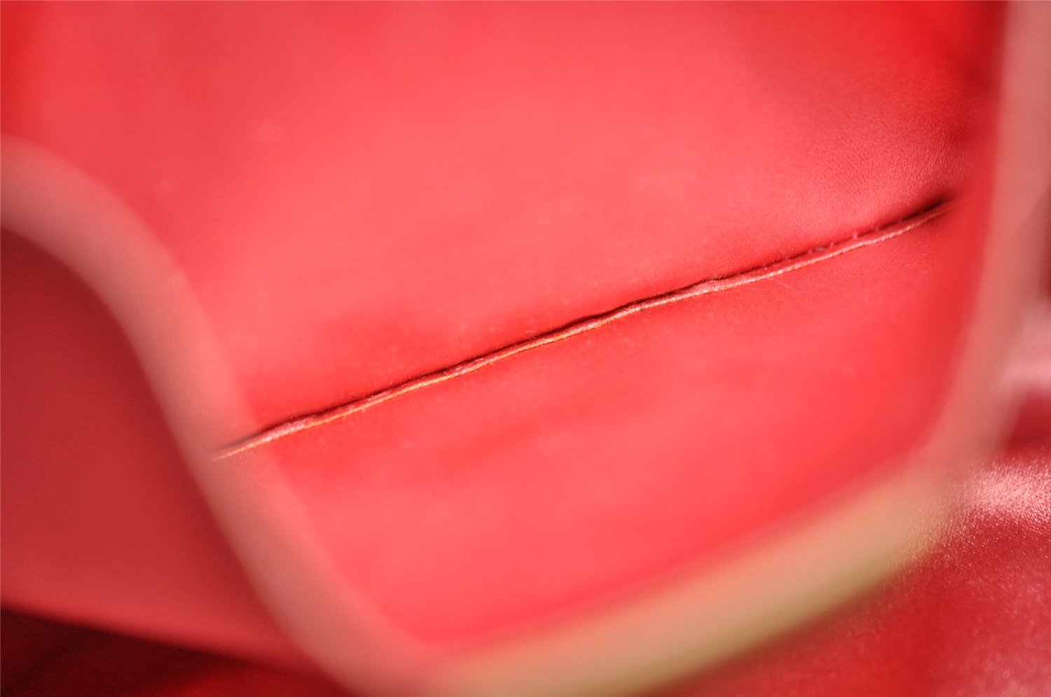 Authentic GUCCI GG Marmont Chain Shoulder Cross Bag Leather 447632 Silver 4151I