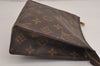 Auth Louis Vuitton Monogram Poche Toilette 19 M47544 Cosmetics Pouch Junk 4151J