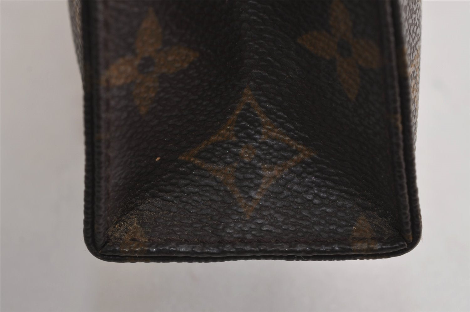 Auth Louis Vuitton Monogram Poche Toilette 19 M47544 Cosmetics Pouch Junk 4151J