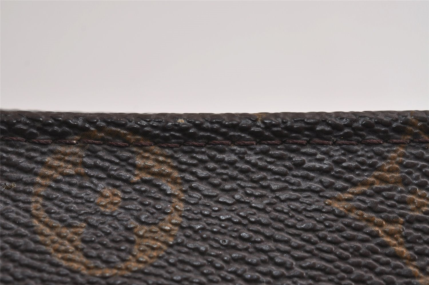 Auth Louis Vuitton Monogram Poche Toilette 19 M47544 Cosmetics Pouch Junk 4151J