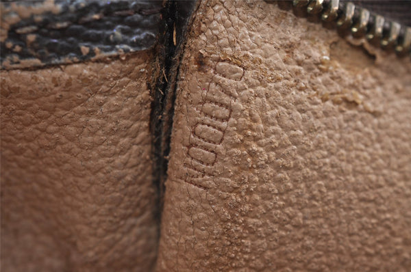 Auth Louis Vuitton Monogram Poche Toilette 19 M47544 Cosmetics Pouch Junk 4151J