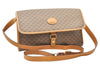 Authentic GUCCI Micro GG PVC Leather Shoulder Cross Body Bag Purse Brown 4152K