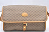 Authentic GUCCI Micro GG PVC Leather Shoulder Cross Body Bag Purse Brown 4152K