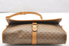 Authentic GUCCI Micro GG PVC Leather Shoulder Cross Body Bag Purse Brown 4152K