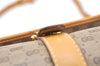 Authentic GUCCI Micro GG PVC Leather Shoulder Cross Body Bag Purse Brown 4152K