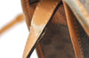 Authentic GUCCI Micro GG PVC Leather Shoulder Cross Body Bag Purse Brown 4152K
