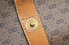 Authentic GUCCI Micro GG PVC Leather Shoulder Cross Body Bag Purse Brown 4152K