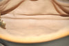 Authentic GUCCI Micro GG PVC Leather Shoulder Cross Body Bag Purse Brown 4152K