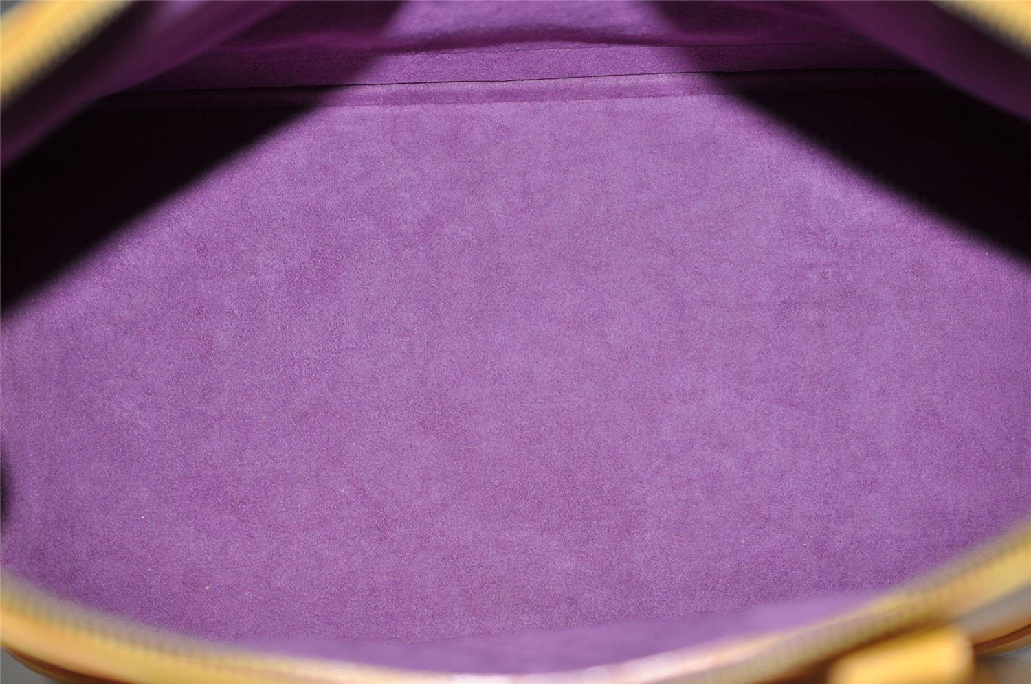 Authentic Louis Vuitton Epi Alma PM Hand Bag Yellow M52149 LV 4153K