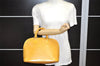 Authentic Louis Vuitton Epi Alma PM Hand Bag Yellow M52149 LV 4153K