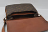 Authentic Louis Vuitton Monogram Cartouchiere GM Shoulder Bag Old Model 4154I