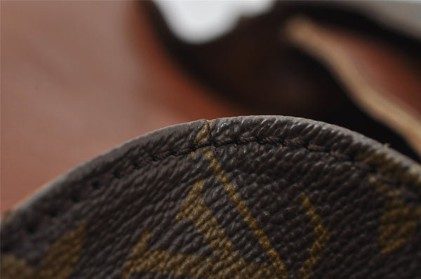 Authentic Louis Vuitton Monogram Cartouchiere GM Shoulder Bag Old Model 4154I