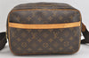 Authentic Louis Vuitton Monogram Reporter PM Shoulder Bag M45254 Junk 4154J