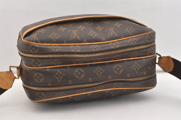 Authentic Louis Vuitton Monogram Reporter PM Shoulder Bag M45254 Junk 4154J