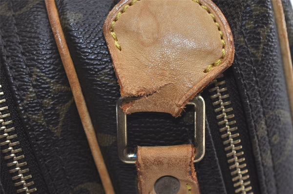 Authentic Louis Vuitton Monogram Reporter PM Shoulder Bag M45254 Junk 4154J