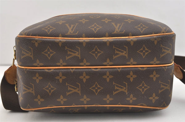 Authentic Louis Vuitton Monogram Reporter PM Shoulder Bag M45254 Junk 4154J