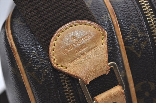 Authentic Louis Vuitton Monogram Reporter PM Shoulder Bag M45254 Junk 4154J