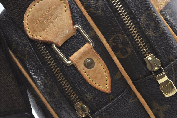 Authentic Louis Vuitton Monogram Reporter PM Shoulder Bag M45254 Junk 4154J