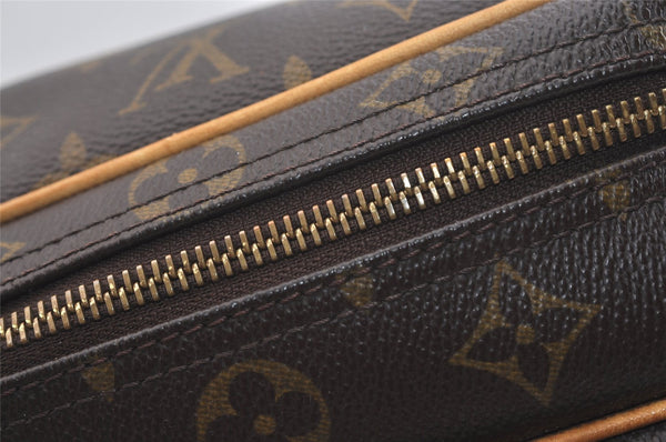 Authentic Louis Vuitton Monogram Reporter PM Shoulder Bag M45254 Junk 4154J