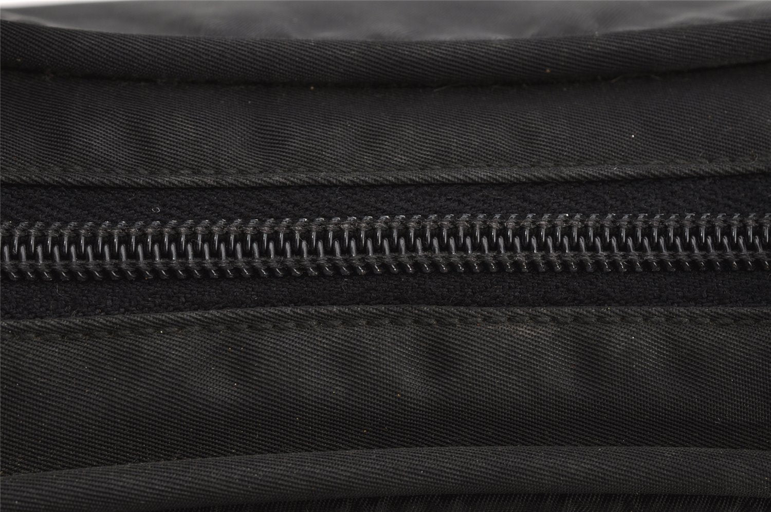 Authentic PRADA Nylon Tessuto Leather Shoulder Hand Bag Purse Black 4157J