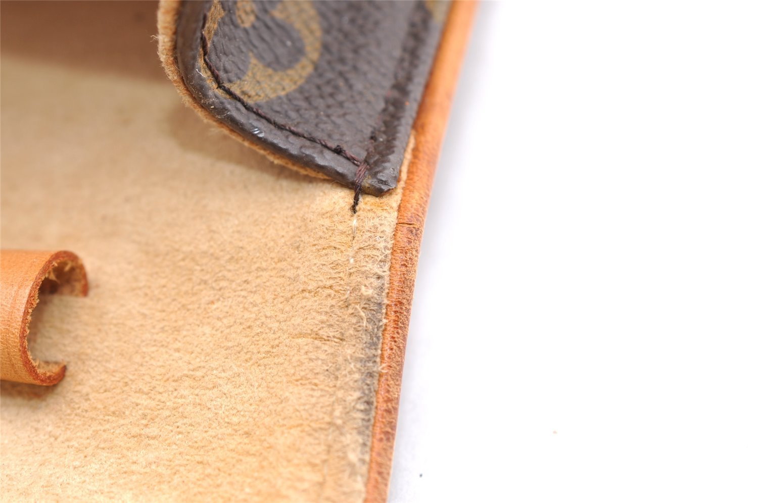 Authentic Louis Vuitton Monogram Pochette Twin PM Shoulder Bag M51854 Junk 4158I