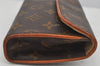 Auth Louis Vuitton Monogram Pochette Florentine Pouch Waist Bag M51855 LV 4159J