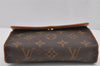 Auth Louis Vuitton Monogram Pochette Florentine Pouch Waist Bag M51855 LV 4159J