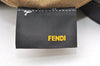 Authentic FENDI Vintage Zucca Shoulder Cross Body Bag Canvas Leather Brown 4159K