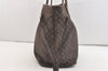 Authentic Louis Vuitton Monogram Idylle Neverfull MM Tote Bag M40513 Brown 4160J