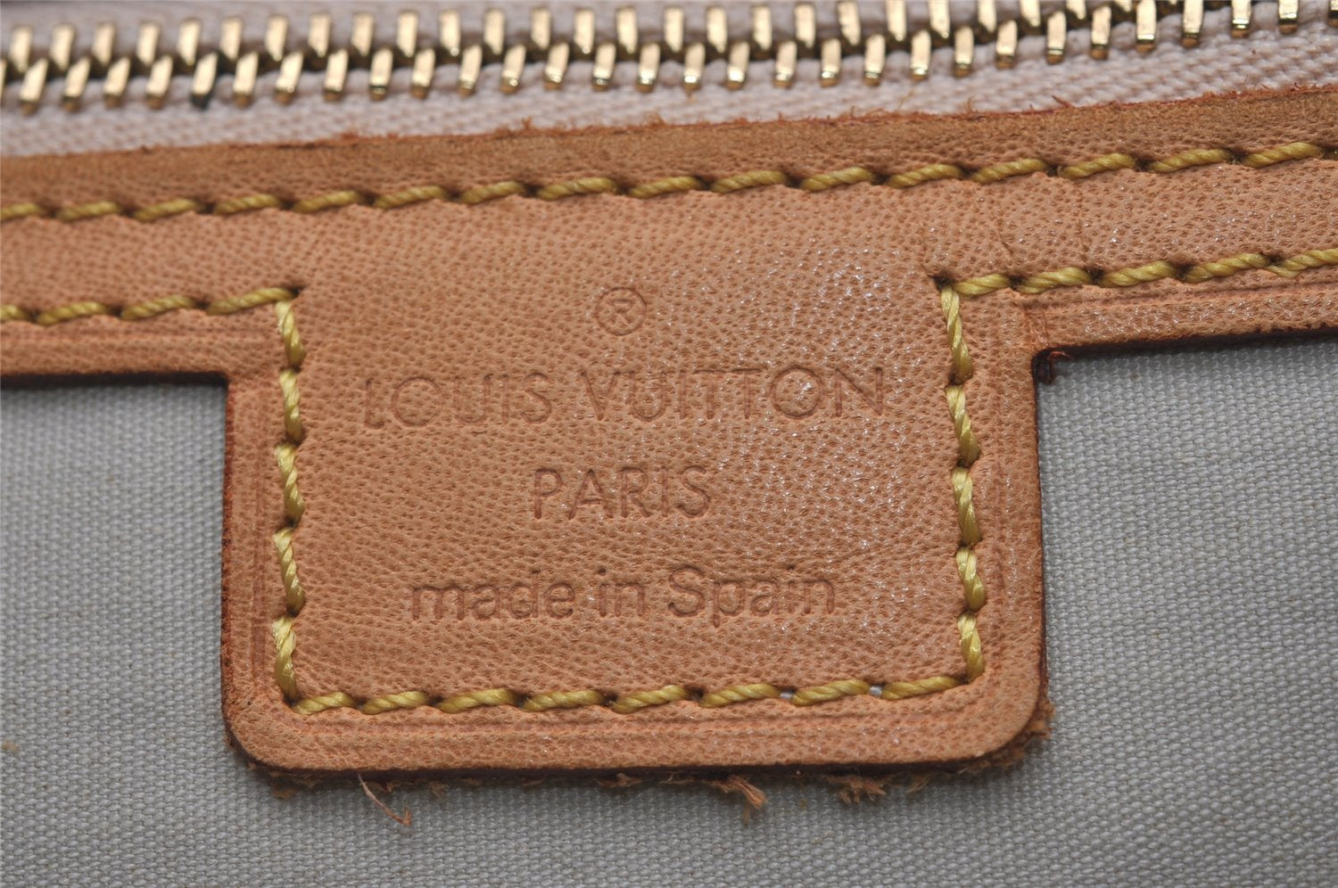 Authentic Louis Vuitton Monogram Mini Marie Shoulder Bag Blue M92003 Junk 4161I