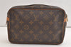 Authentic Louis Vuitton Monogram Compiegne 23 Clutch Hand Bag M51847 LV 4162K