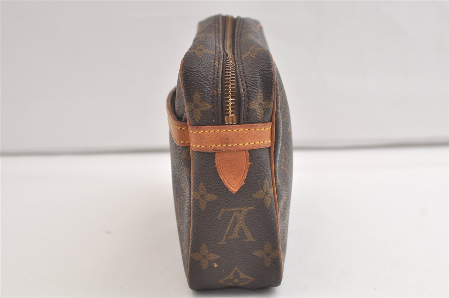 Authentic Louis Vuitton Monogram Compiegne 23 Clutch Hand Bag M51847 LV 4162K