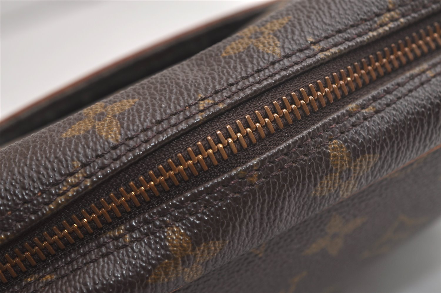 Authentic Louis Vuitton Monogram Compiegne 23 Clutch Hand Bag M51847 LV 4162K