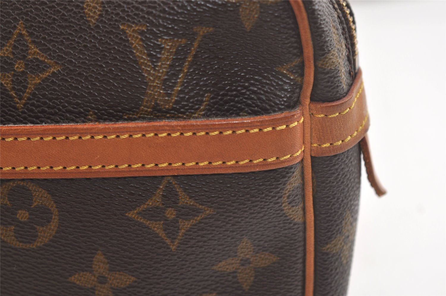 Authentic Louis Vuitton Monogram Compiegne 23 Clutch Hand Bag M51847 LV 4162K