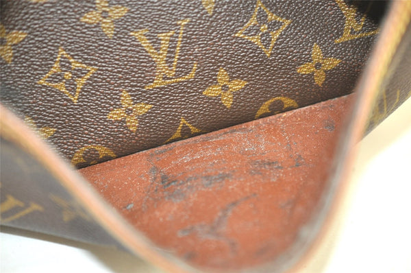Authentic Louis Vuitton Monogram Compiegne 23 Clutch Hand Bag M51847 LV 4162K