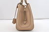 Auth Louis Vuitton Monogram Empreinte Montaigne MM 2Way Hand Bag Beige LV 4163J