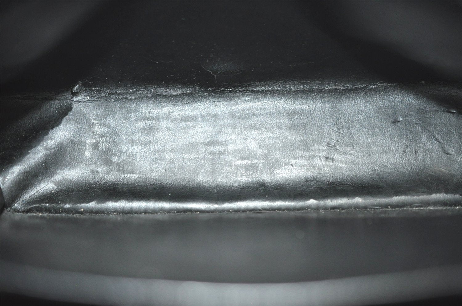 Authentic GUCCI Vintage 2Way Shoulder Hand Bag Purse Leather Black Junk 4164I